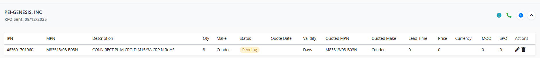 Q Stat Expanded View